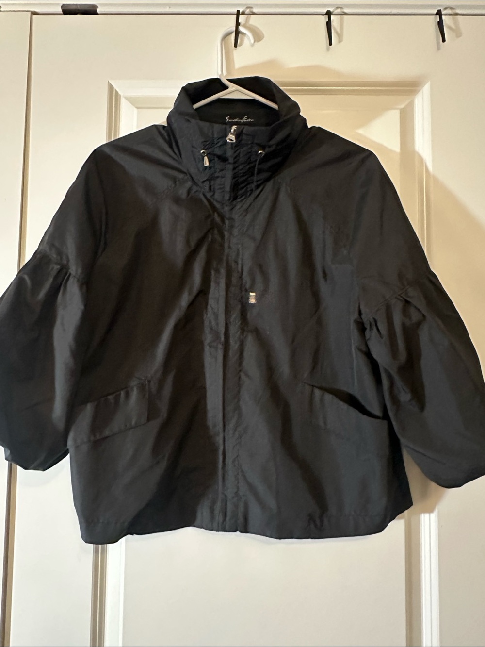 Saks Fifth Avenue Black Men's Rain Jacket